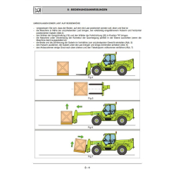 Merlo Panoramic P60.10 – P72.10 IMS Service Manual, Mechanic Manual, Hydraulic & Electrical Diagram DE - instrukcje napraw, schematy instalacji, podrę